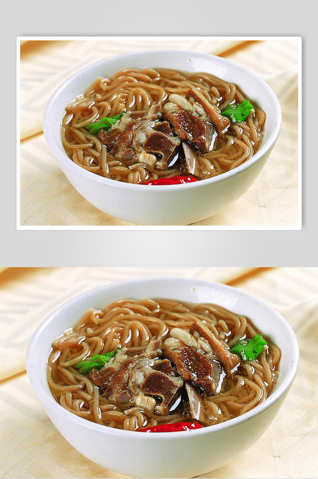 美味羊肉饸饹高清图片素材