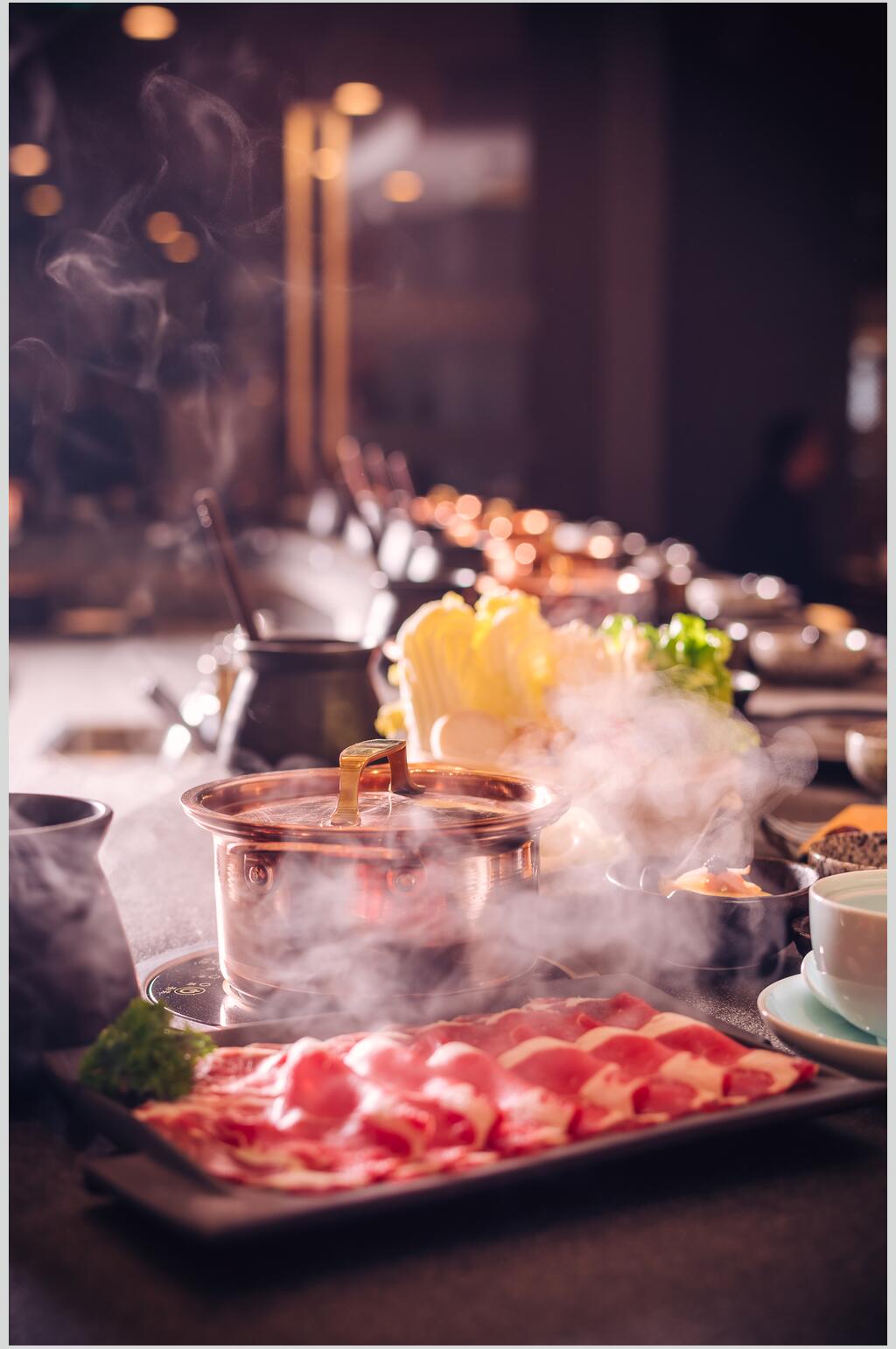 健康美味四川火锅美食高清图片素材