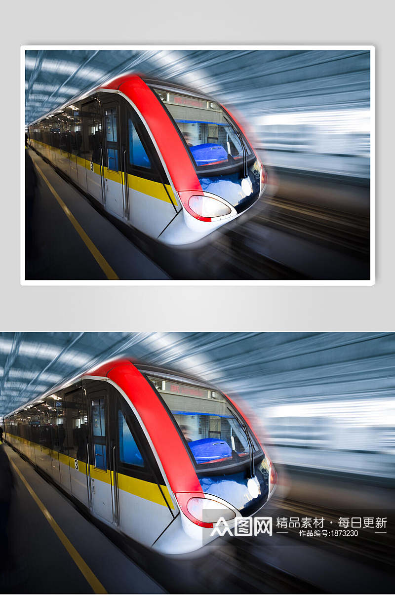 交通列车动车摄影图片素材