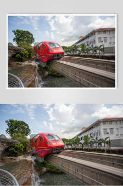 列车动车摄影图片