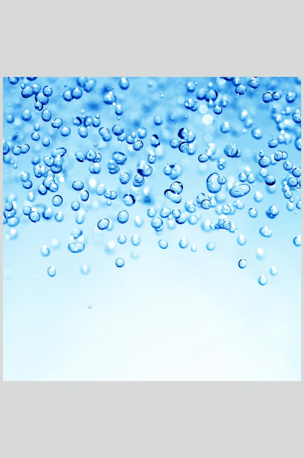 模糊透明水珠雨滴摄影素材图片
