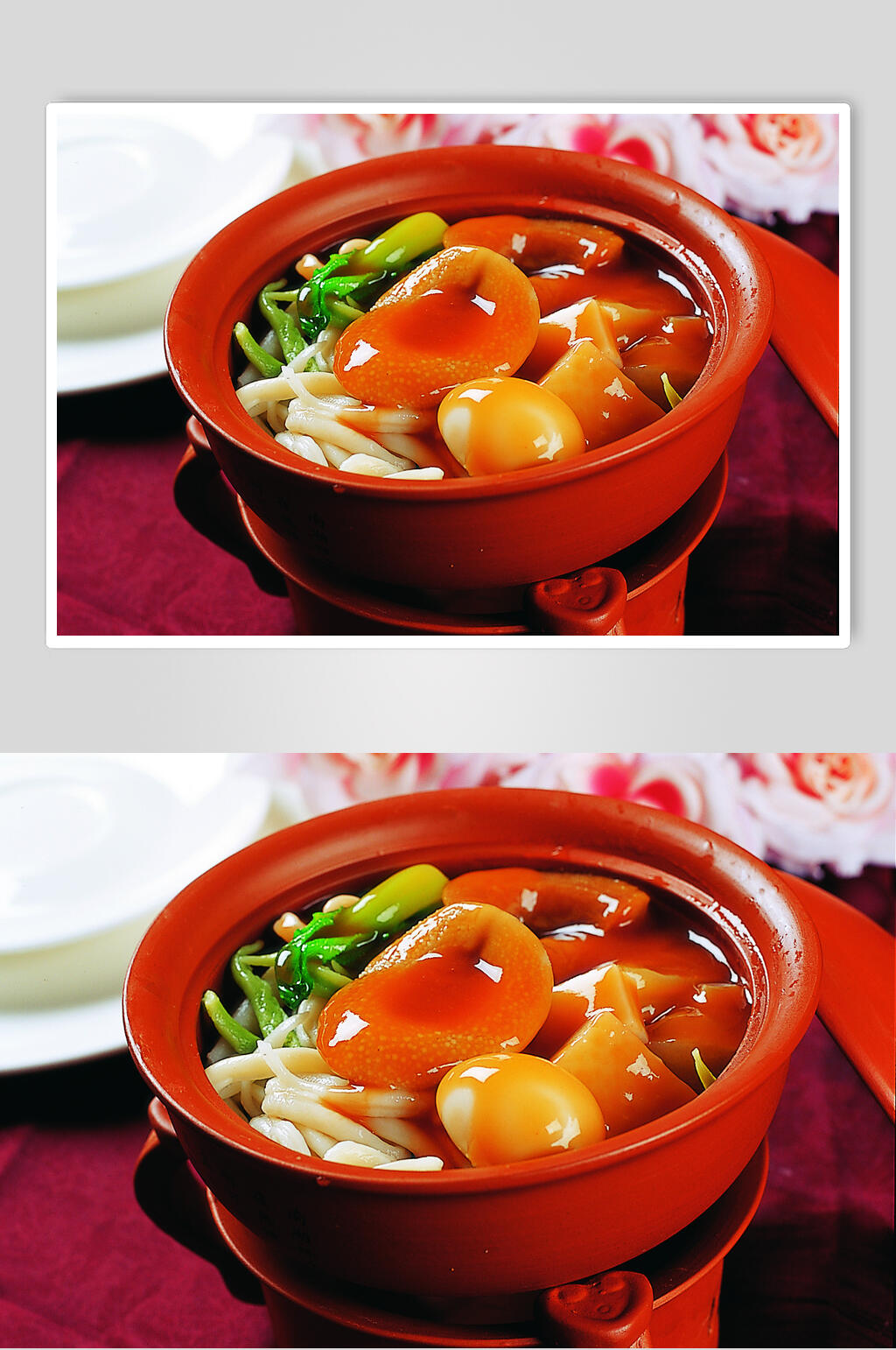 紫砂四宝剪刀面食品图片素材