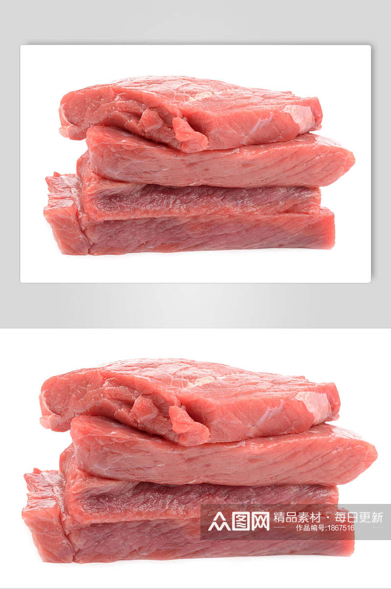 高山猪肉摄影图片素材
