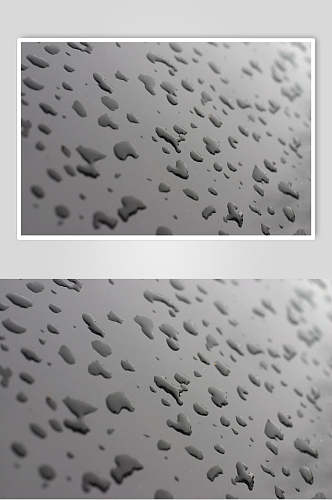 清新透明水珠雨滴摄影元素图片