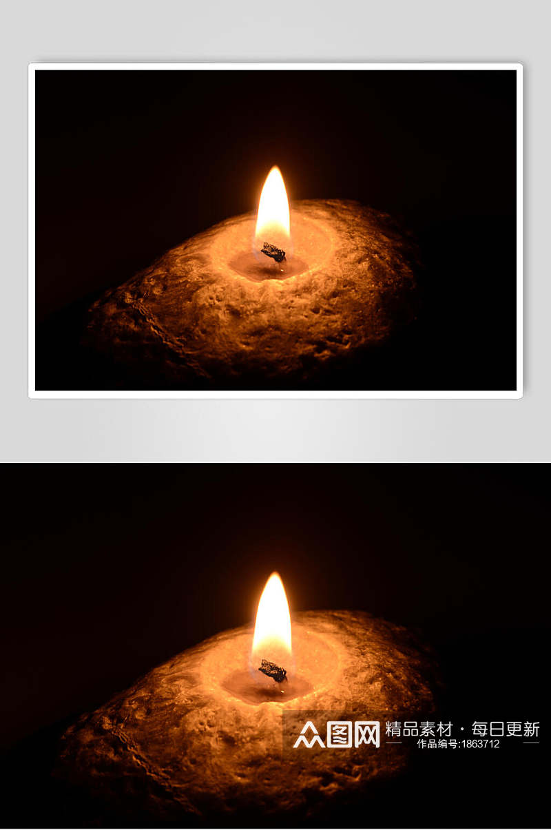 浪漫烛光蜡烛图片素材