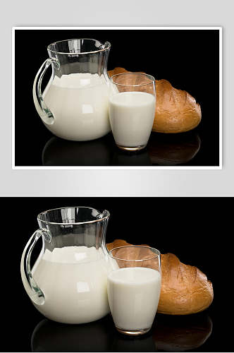 美食牛奶素材图片