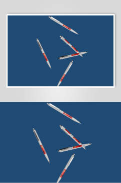 文创悬浮圆珠笔样机效果图