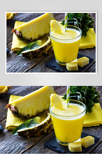 菠美味菠萝摄影背景图片