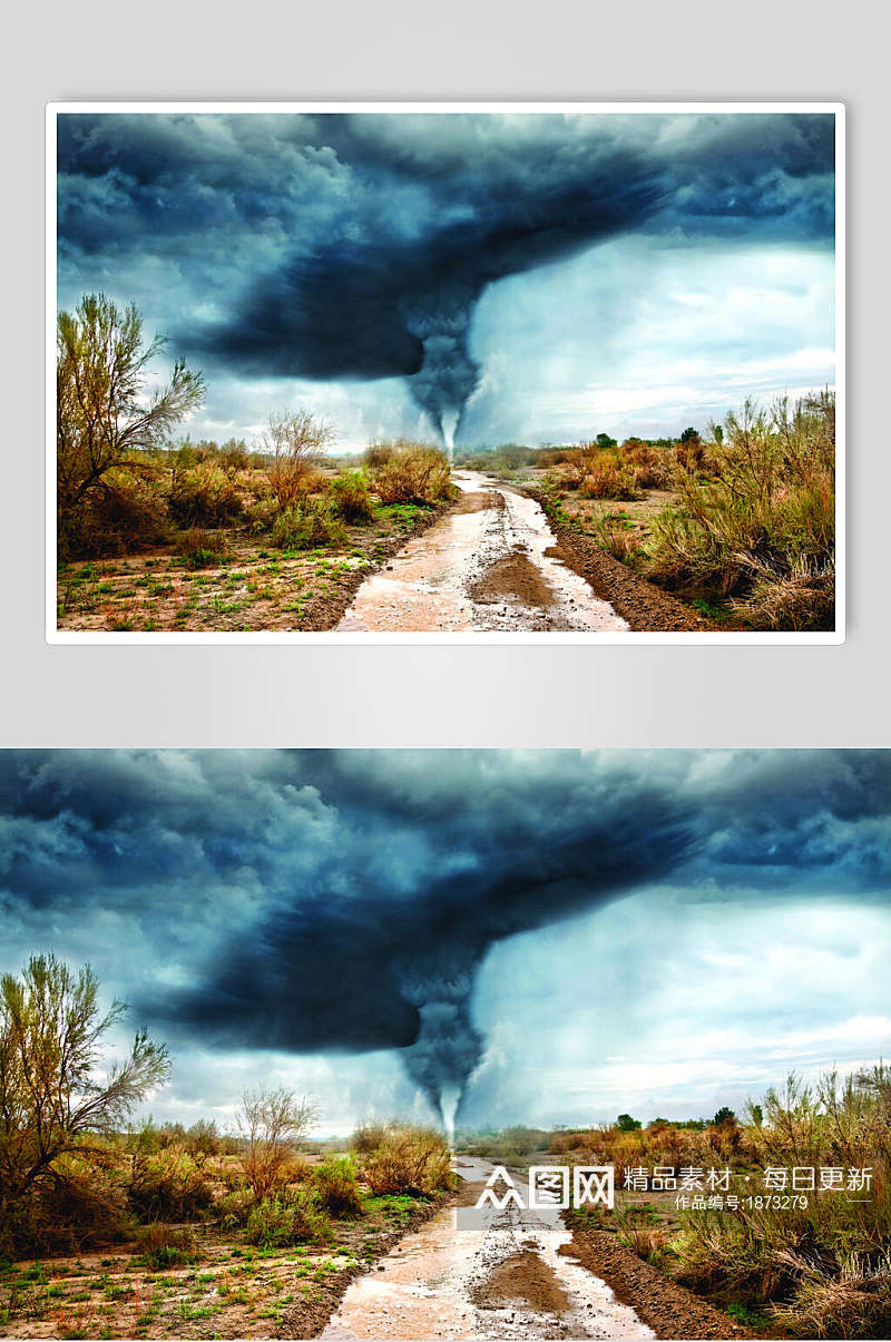 大自然龙卷风摄影图片素材