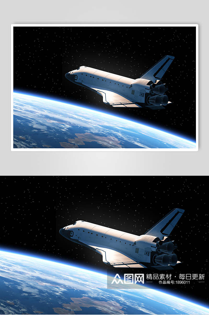太空人造卫星设备高清图片素材