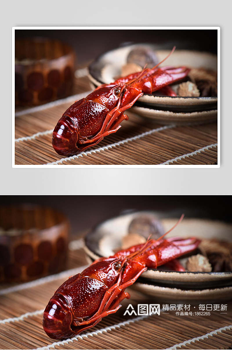 蒜蓉小龙虾摄影图片素材