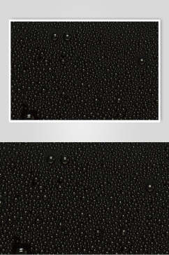 模糊透明水珠雨滴摄影图片