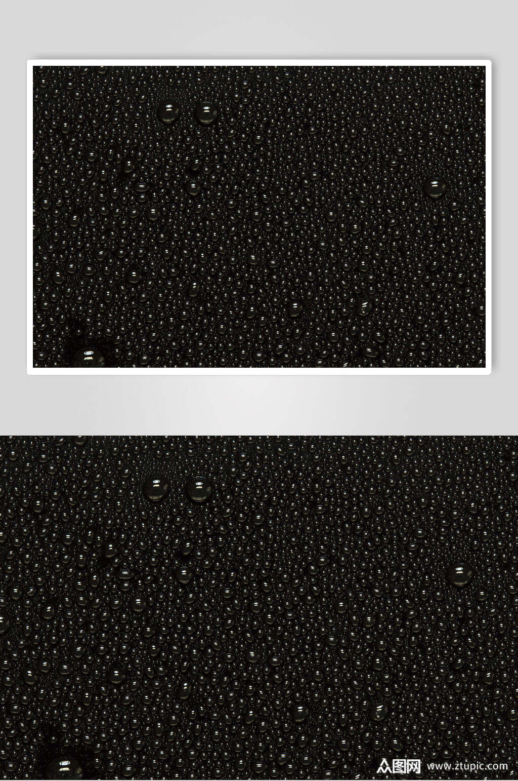 模糊透明水珠雨滴摄影图片素材