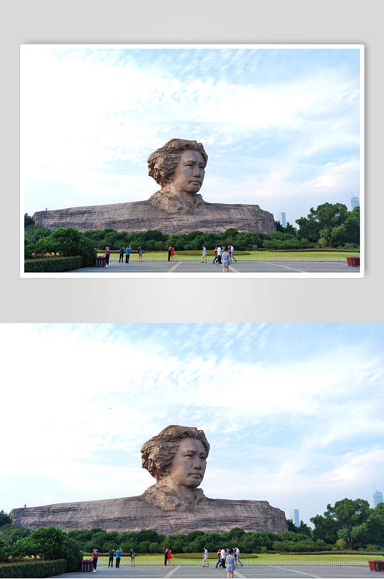 城市长沙经典摄影背景图片