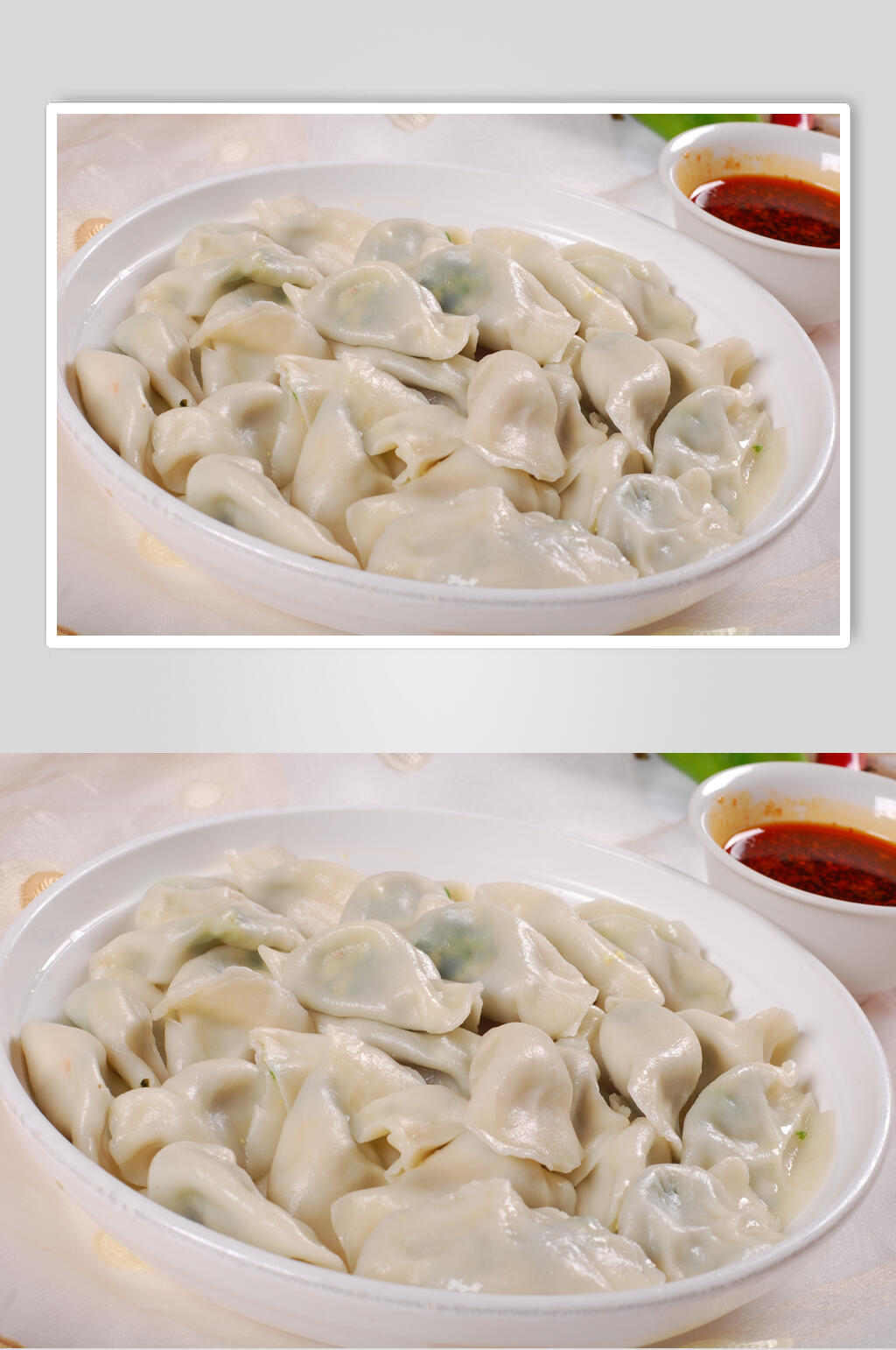 饺子荤素美食高清图片素材