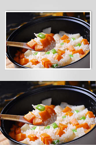 渔歌焖锅饭美食图片