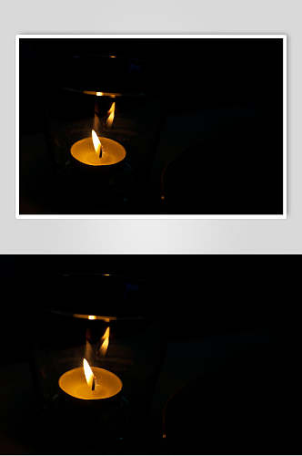 温馨浪漫烛光蜡烛图片