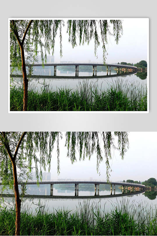 安徽合肥休闲游玩景点翡翠湖高清图片