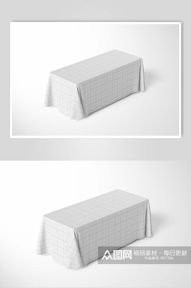 极简包装盒样机设计效果图素材