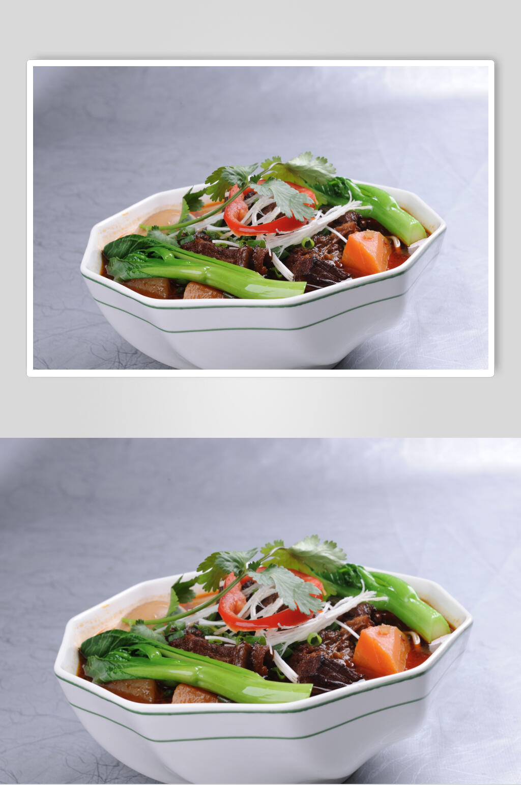 红烧牛肉面美食摄影图片素材