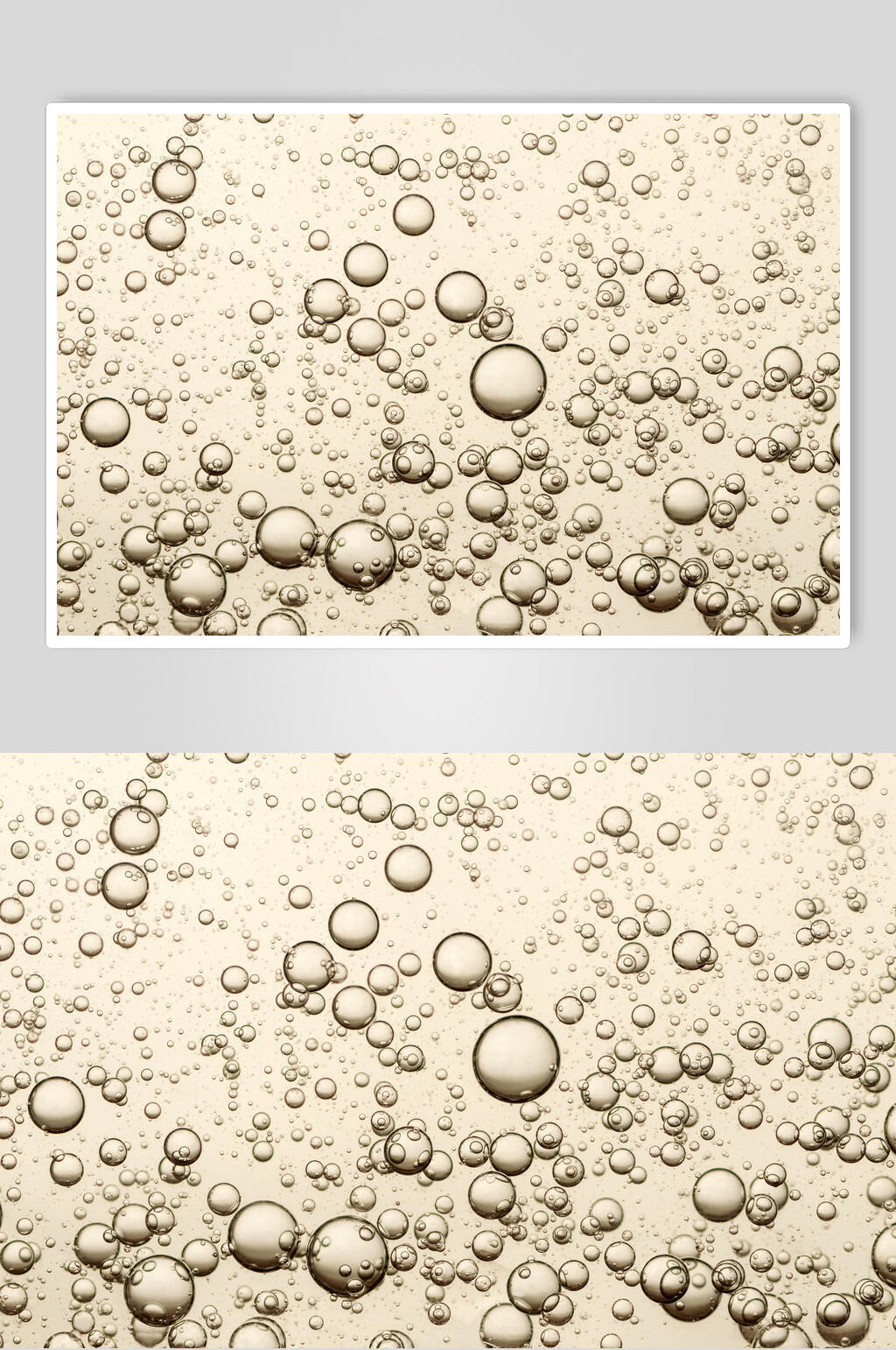 清新透明水珠雨滴摄影图片素材