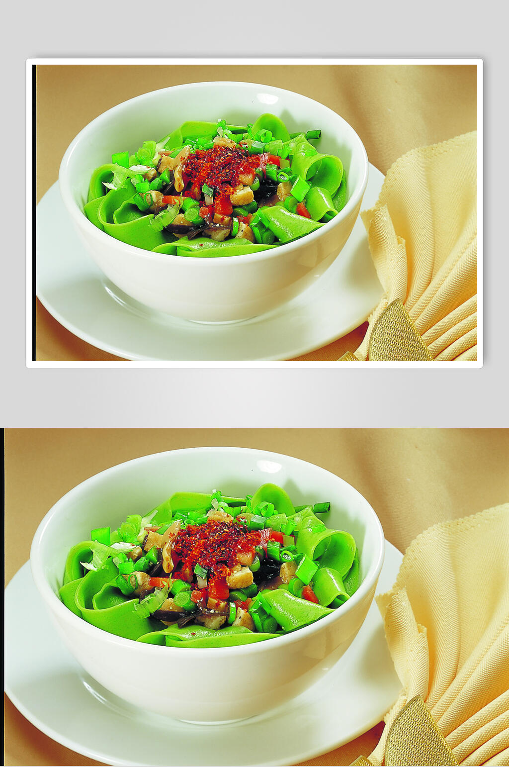 新鲜美味菠菜面美食图片素材