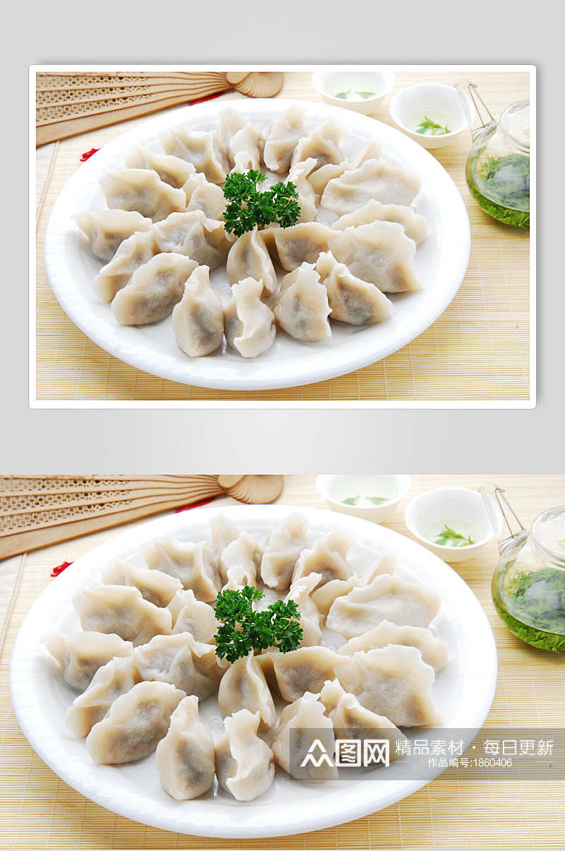 水饺特色美食高清图片素材