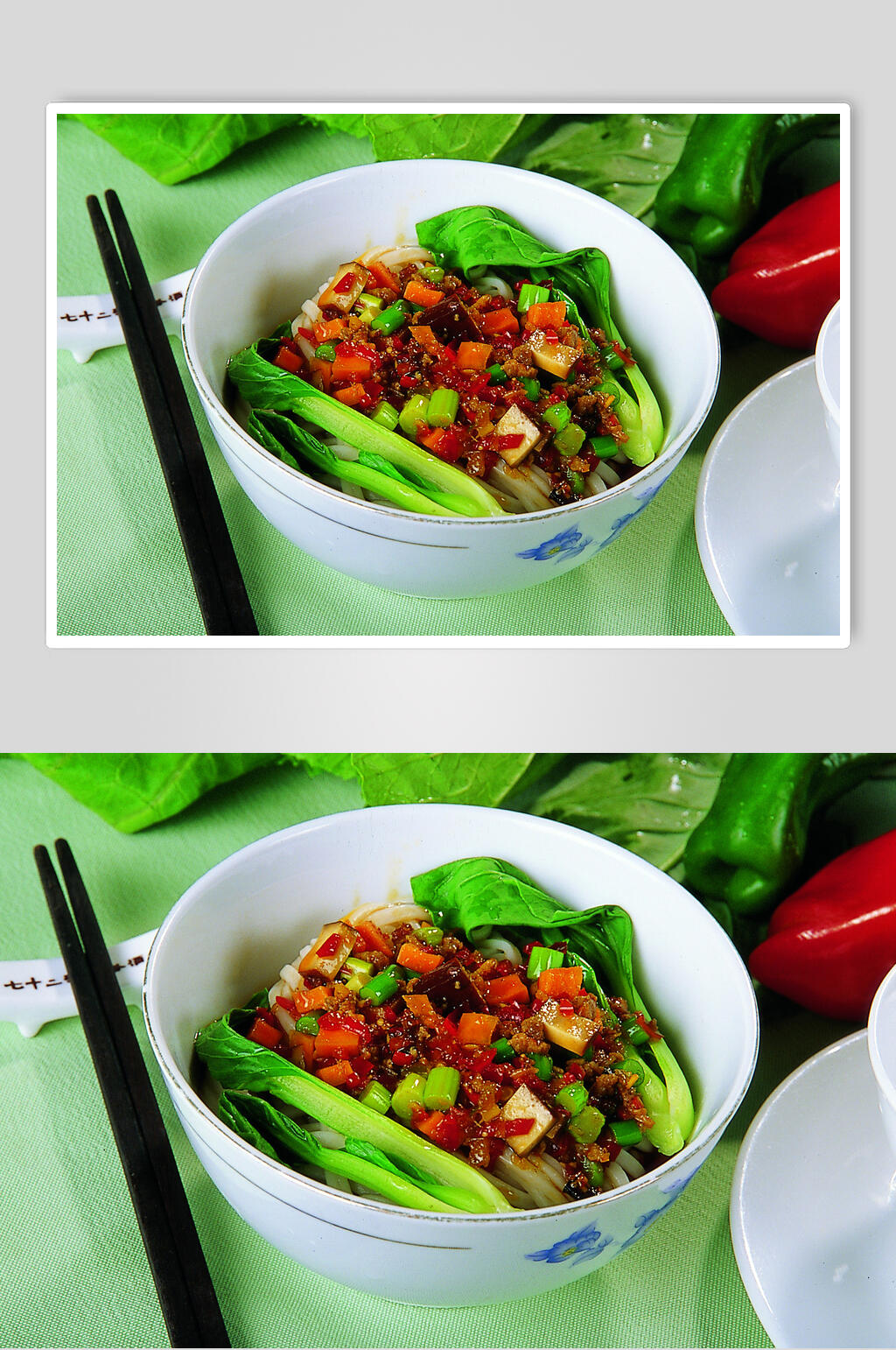 风味剁椒面美食高清图片素材