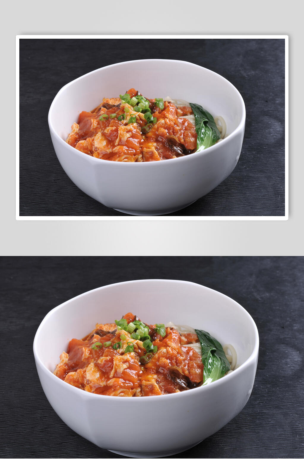西红柿鸡蛋面面食高清图片素材
