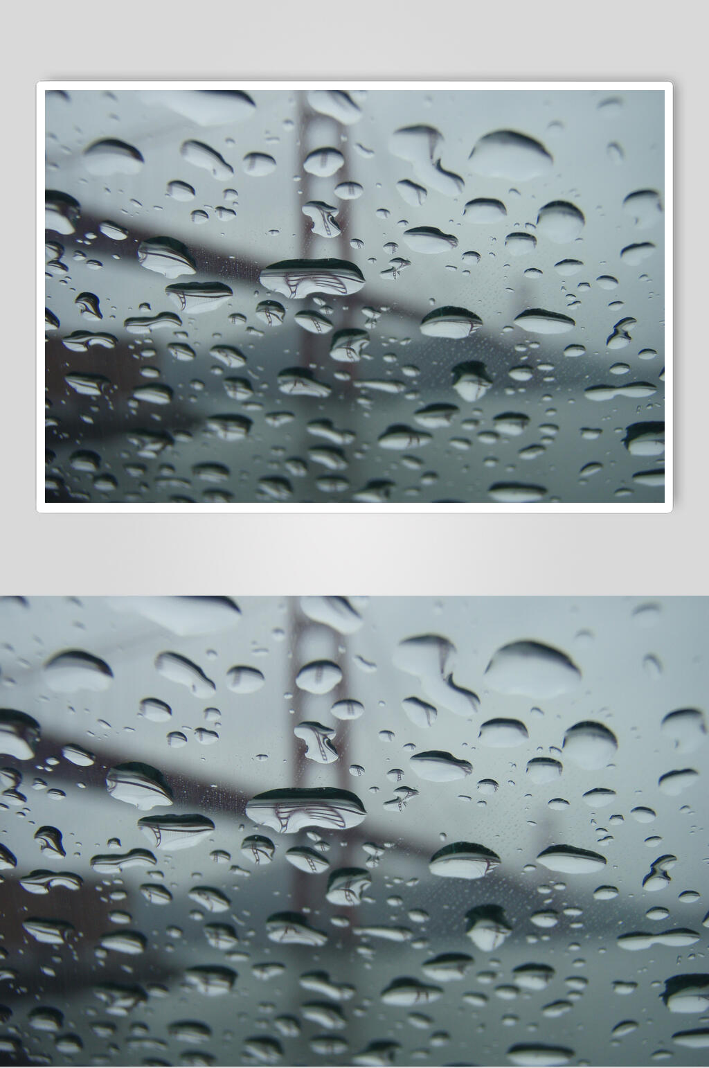 唯美透明水珠雨滴摄影背景图片素材