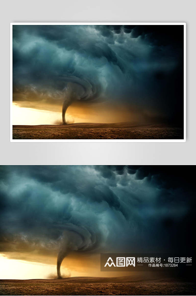 大自然龙卷风摄影素材图片素材