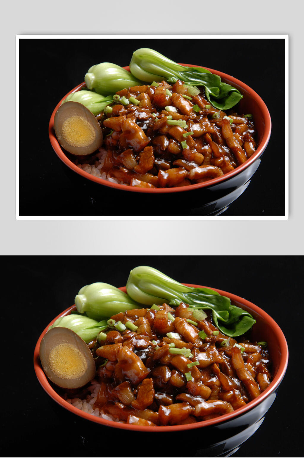 特色台湾卤肉饭图片素材