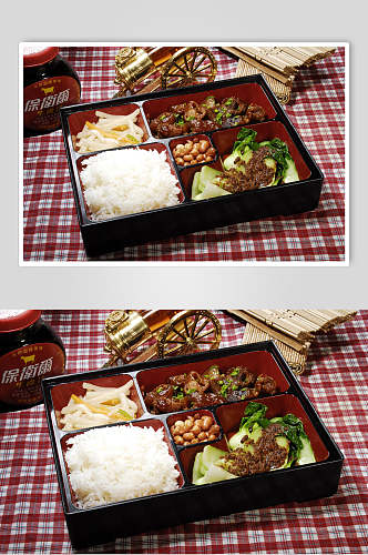 日式简餐卤肉饭图片