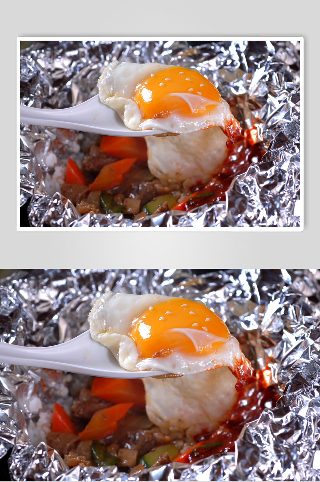 主食类特色拌饭食品高清图片素材