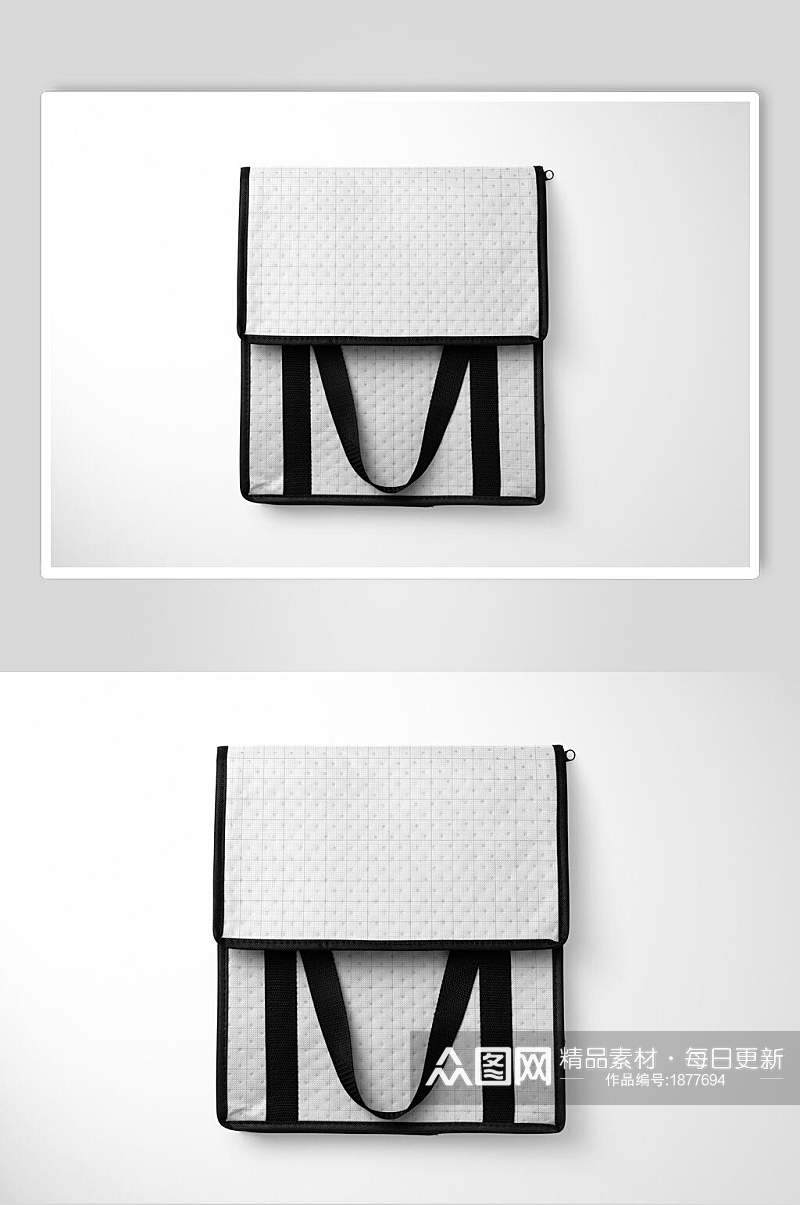 高端包装盒手提袋样机设计效果图素材