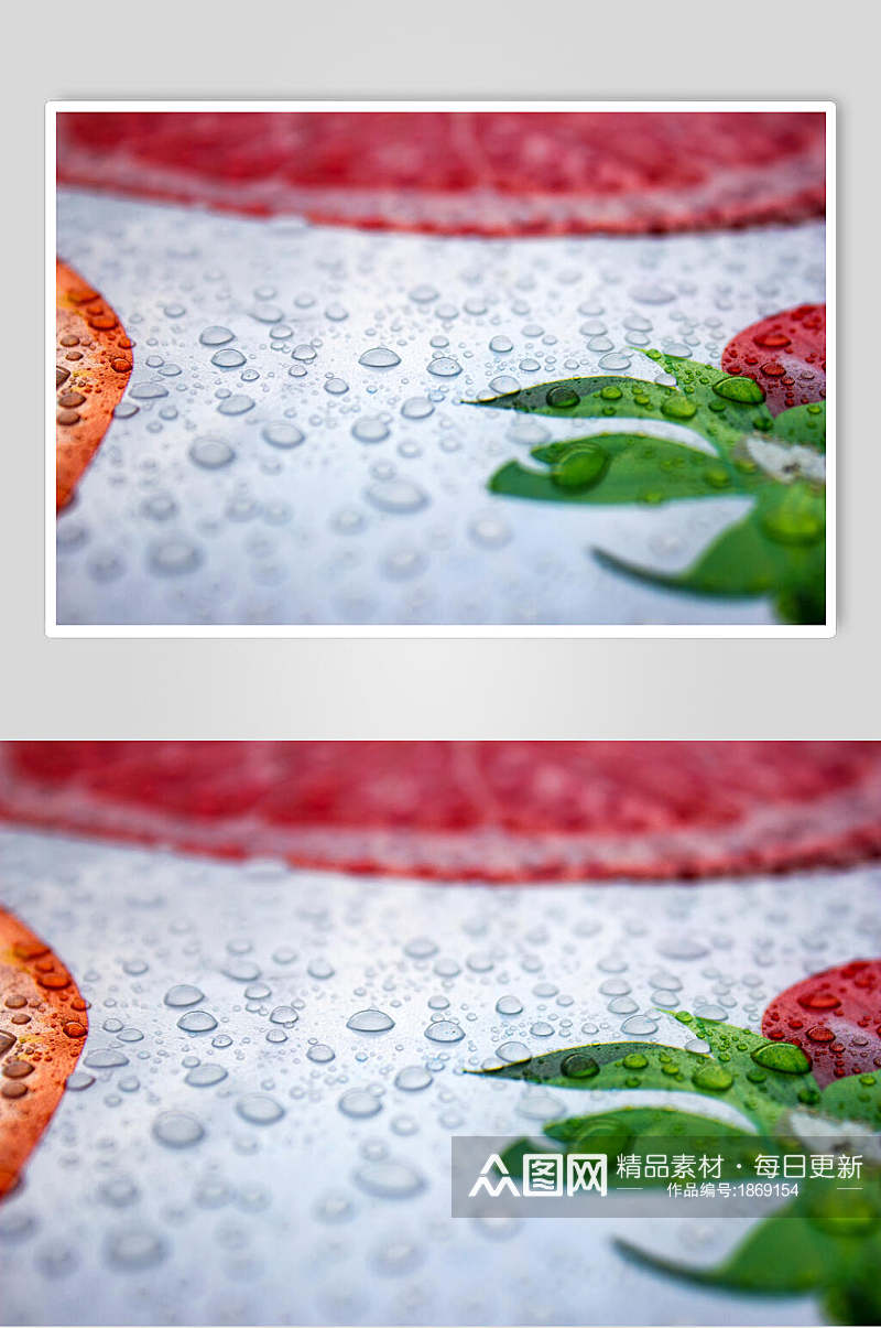 虚幻透明水珠雨滴图片素材