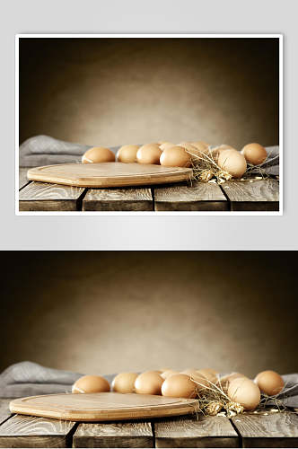 新鲜农机土鸡蛋素材图片