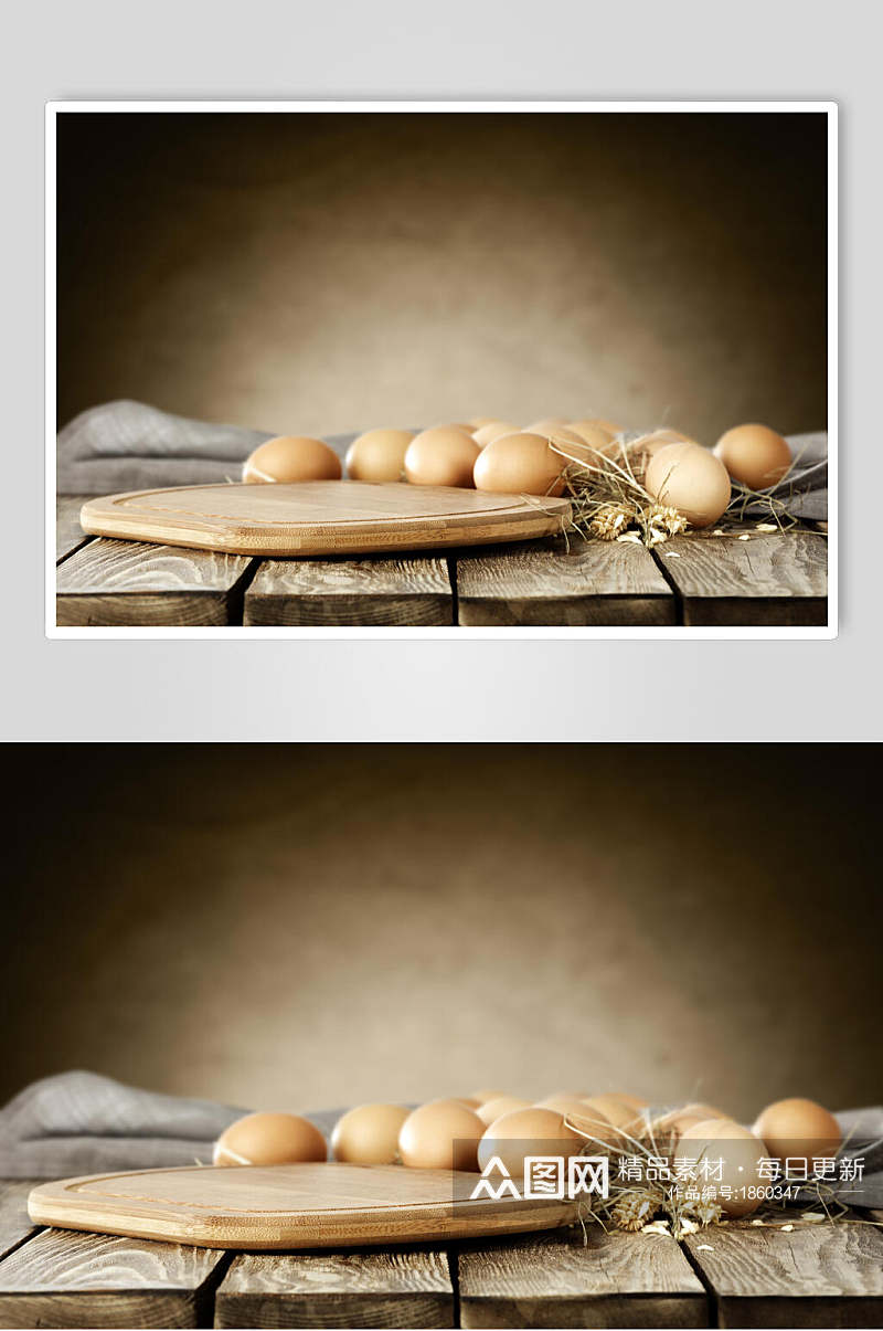 新鲜农机土鸡蛋素材图片素材