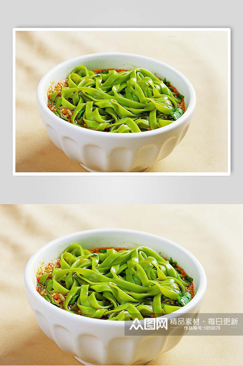 酸汤菠菜面食品图片素材