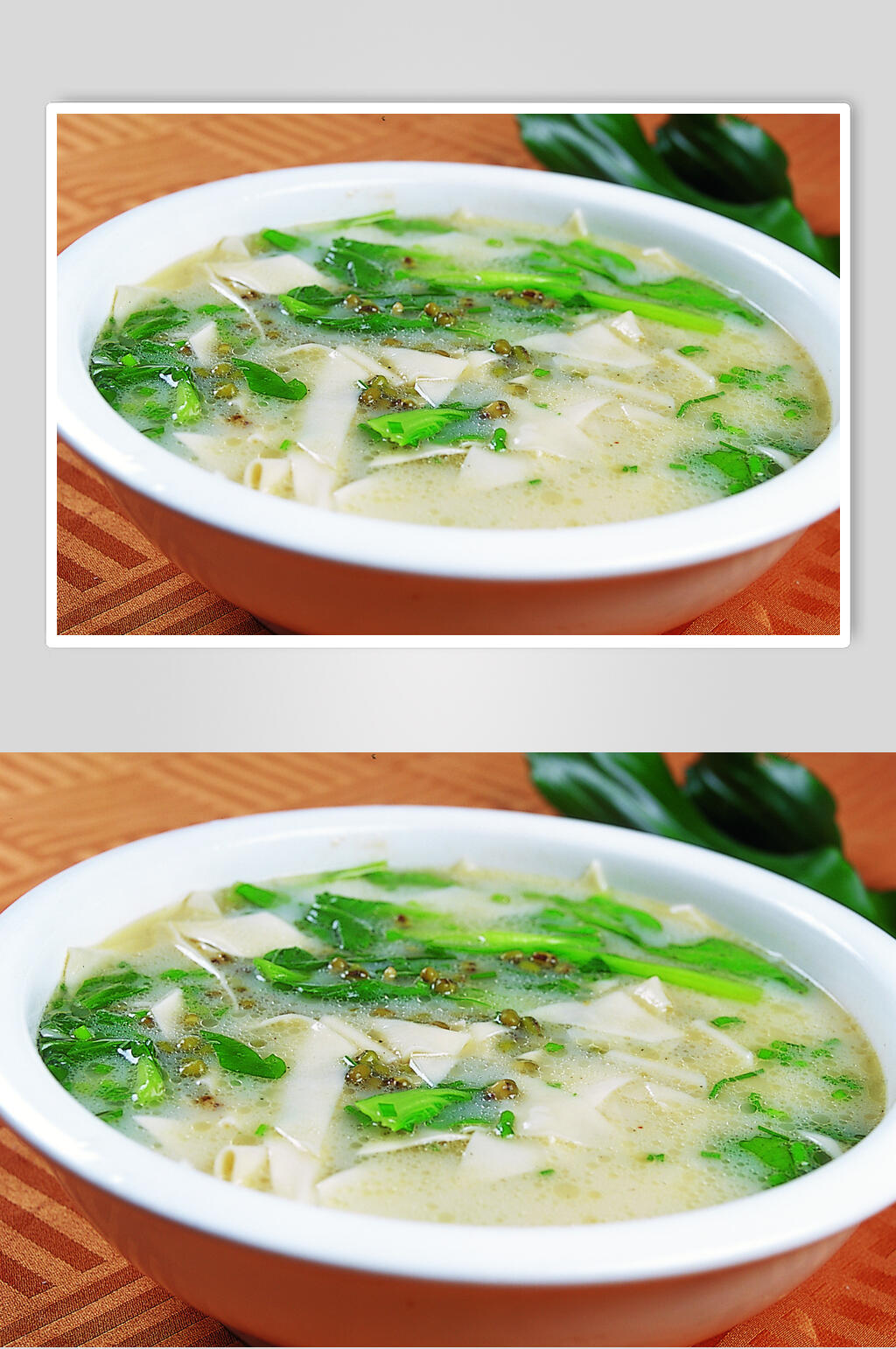 绿豆烩面片美食图片素材