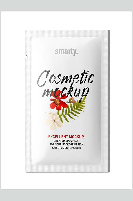 面膜护肤品化妆品包装样机效果图