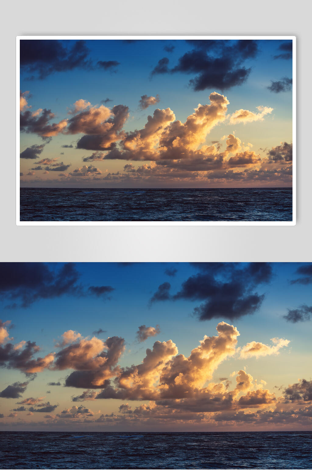 云彩天空夕阳朝霞图片素材