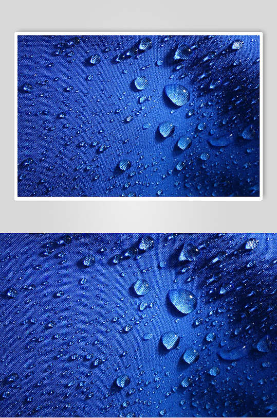 原创透明水珠雨滴图片