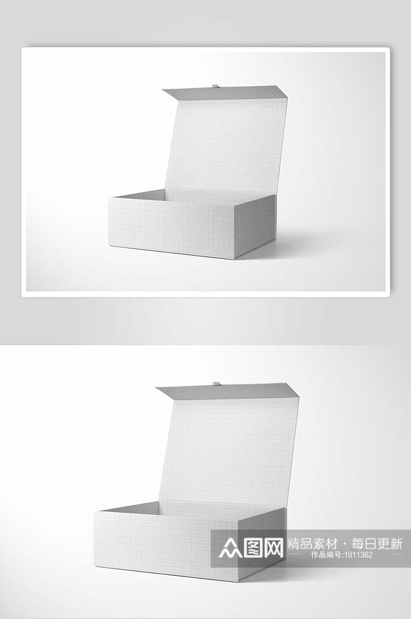 高端纸盒包装盒样机设计素材