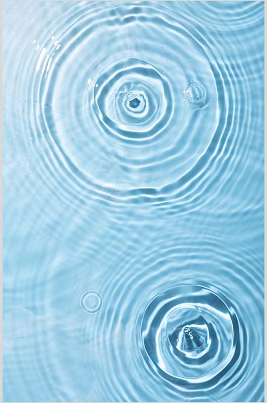 水面波浪双波纹图片