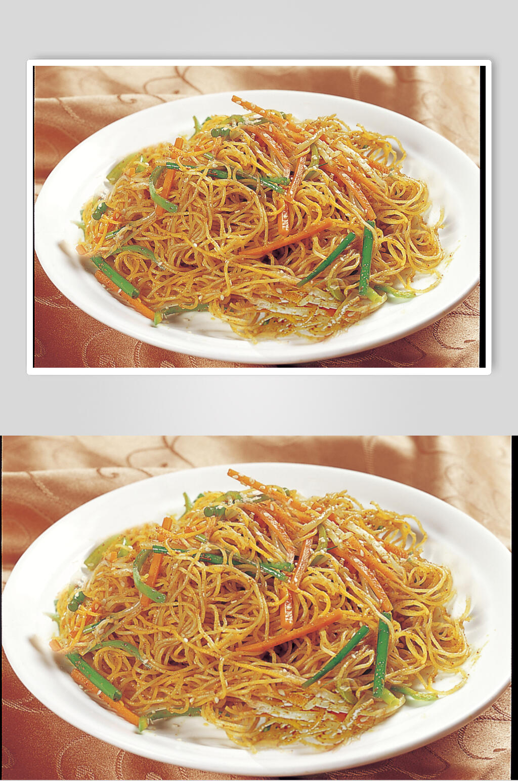 三丝炒米粉食品高清图片素材
