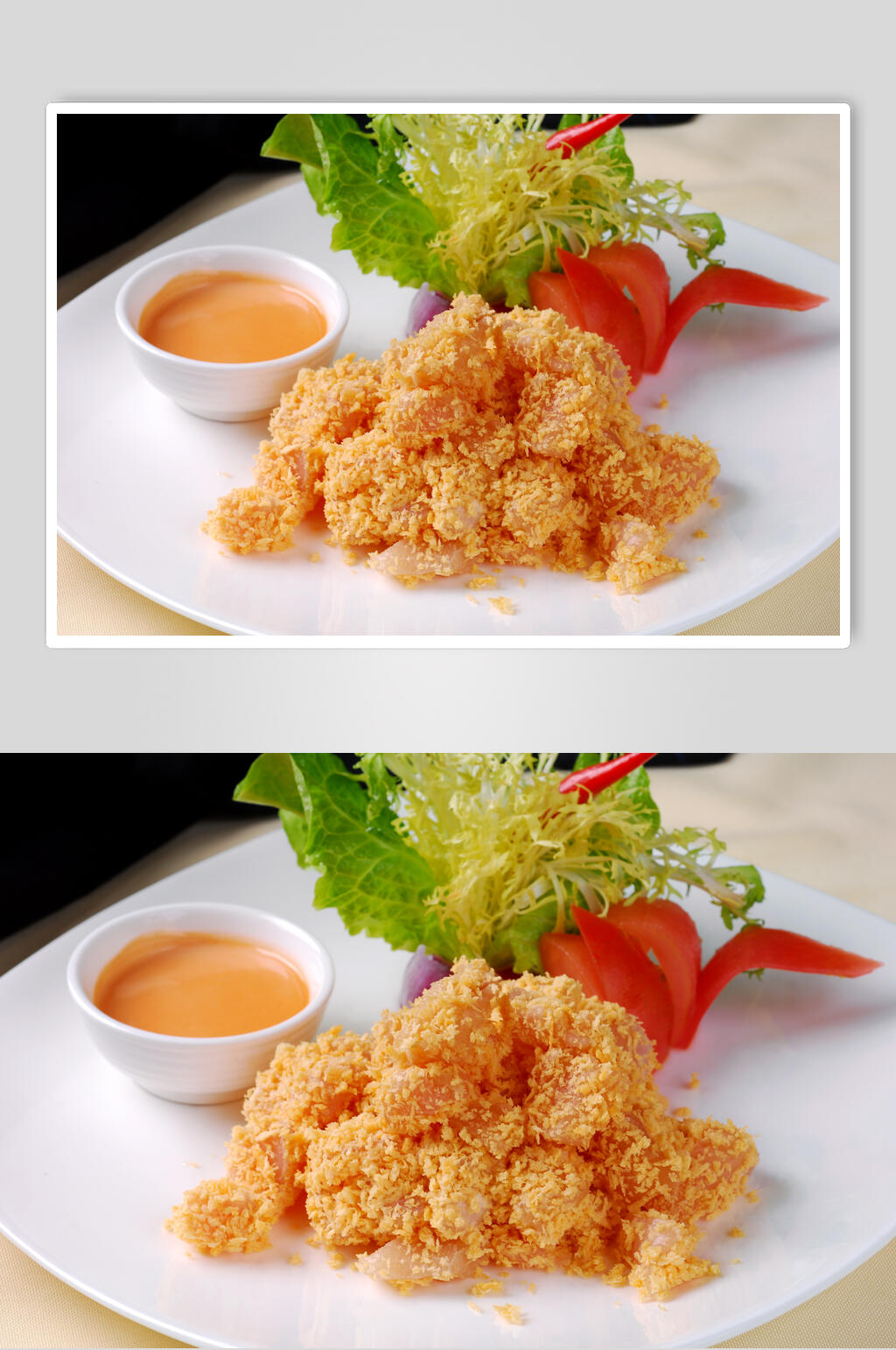 小吃炸鸡米花美食图片素材