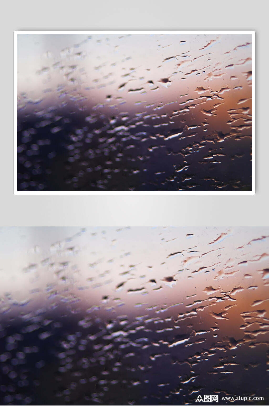 模糊透明水珠雨滴摄影元素图片素材