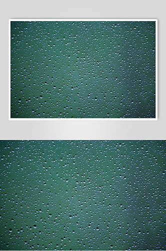 清爽透明水珠雨滴摄影元素图片
