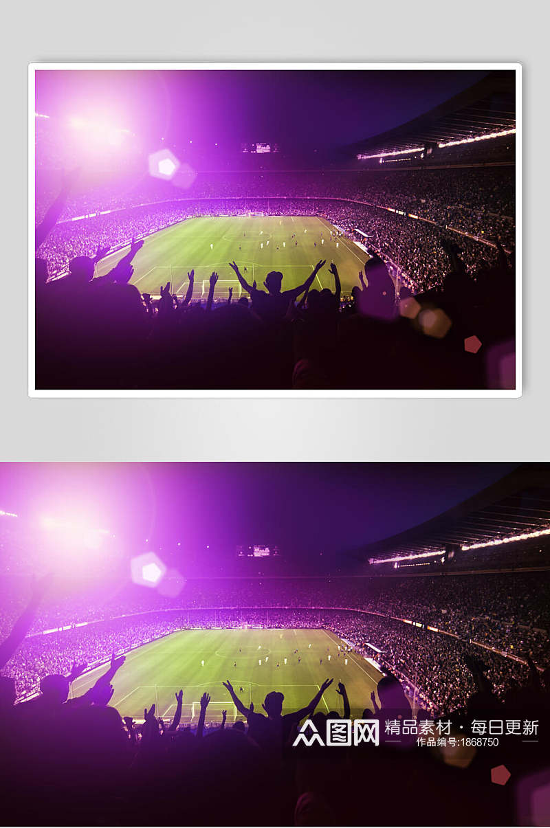 足球竞技场摄影背景图片素材